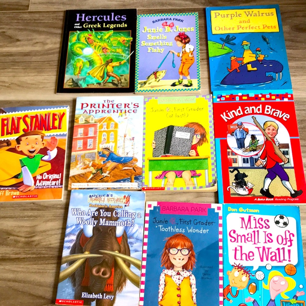 Kids reading books lot of 10